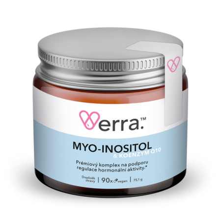 VERRA Myo-Inositol koenzym Q10 90 kapsúl