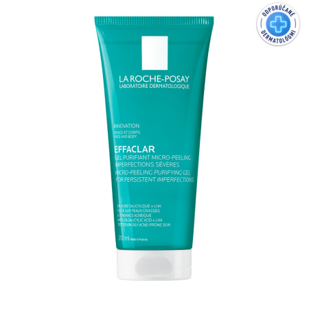 LA ROCHE-POSAY Effaclar micro peelingový gel 200 ml