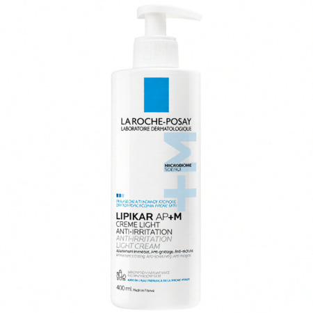 LA ROCHE-POSAY Lipikar AP+ M krém s ľahkou textúrou na suchú pokožku 400 ml