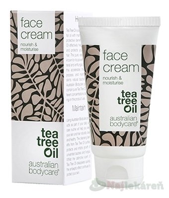 ABC Tea Tree Oil Face Cream Tasmánske korenie 50 ml
