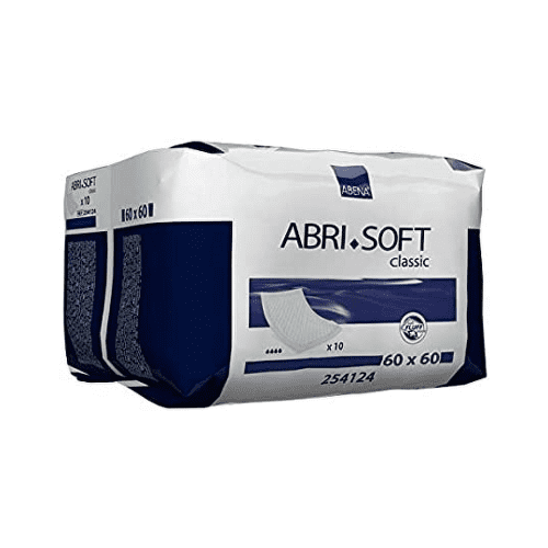 ABENA ABRI SOFT 60x 60cm podložka absorpčná, savosť 1300 ml, 25 ks