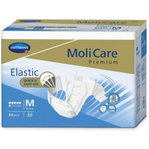 MOLICARE Premium elastic 6 kvapiek M 30 ks
