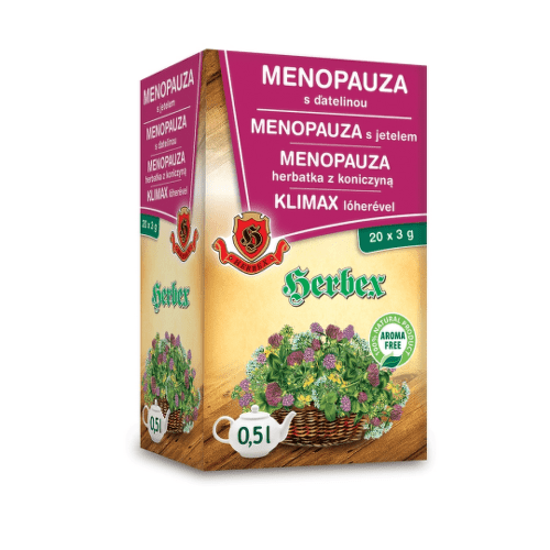 HERBEX Menopauza s ďatelinou 20 x 3 g