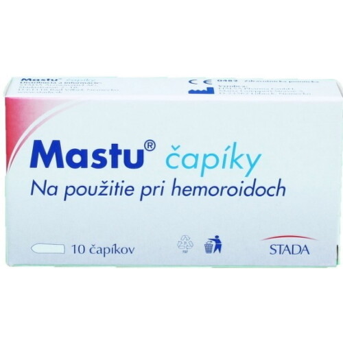 MASTU čapíky pri hemoroidoch 1 x 10 g