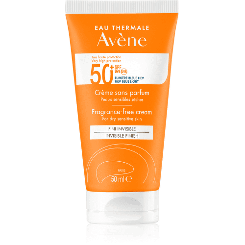 AVENE Krém SPF 50+ bez parfumácie pre citlivú pleť 50 ml