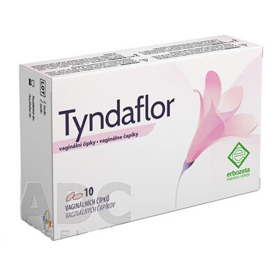 Tyndaflor vaginálne čapíky 10 x 2 g
