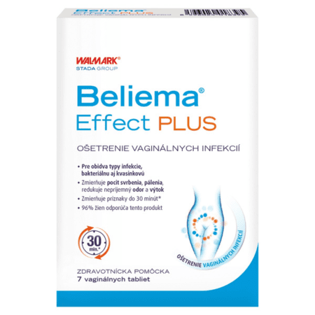 Idelyn Beliema Effect PLUS tablety vaginálne 7 tabliet