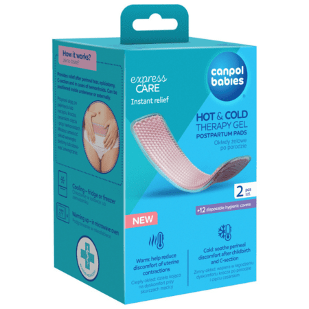 CANPOL BABIES Hot&Cold popôrodné gélové vložky 2 ks