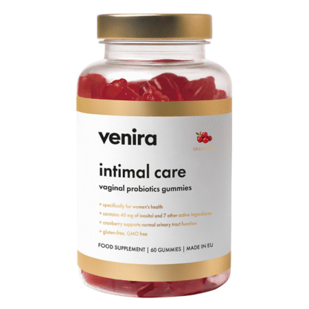 VENIRA Intimal care medvedíky pre vaginálnu starostlivosť 60 ks