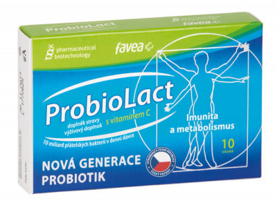 Pharmaceutical Biotechnol ProBioLact 10 kapsúl