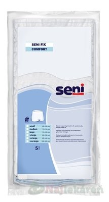 Seni FIX COMFORT XXX-Large elastické fixačné nohavičky 5 ks
