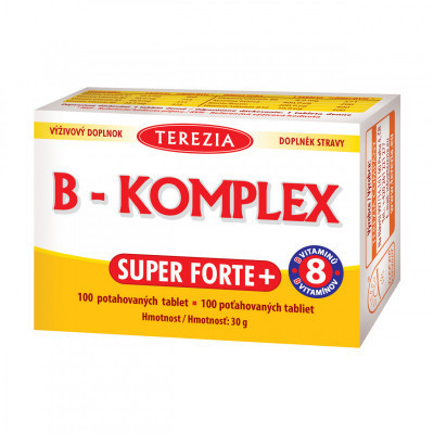 Terezia B-Komplex Super Forte+ 100 tabliet