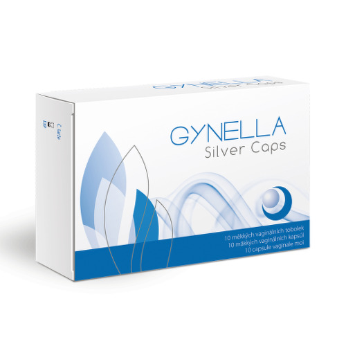 GYNELLA Silver Caps makké vaginálne kapsule 10 ks