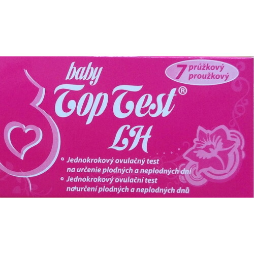BABY Test LH ovulačný 7 prúžkový 7 ks