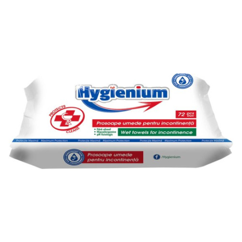 HYGIENIUM vlhčené utierky pre dospelých 72 ks