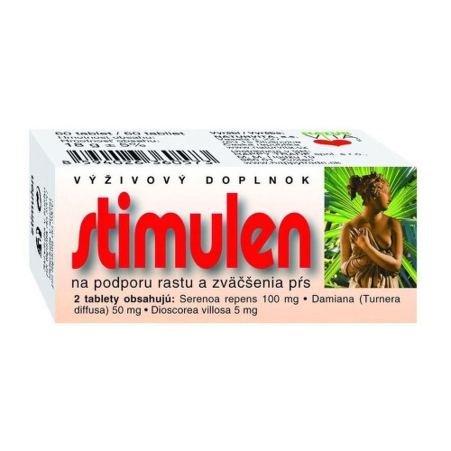 STIMULEN pre pevnosť a veľkosť poprsia 60 tabliet