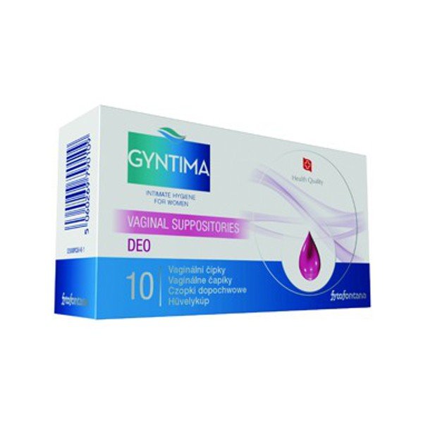 Gyntima Menopausa vaginálne čapíky 10 ks
