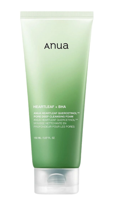 ANUA HEARTLEAF Quercetinol hĺbkovo čistiaca pena 150 ml