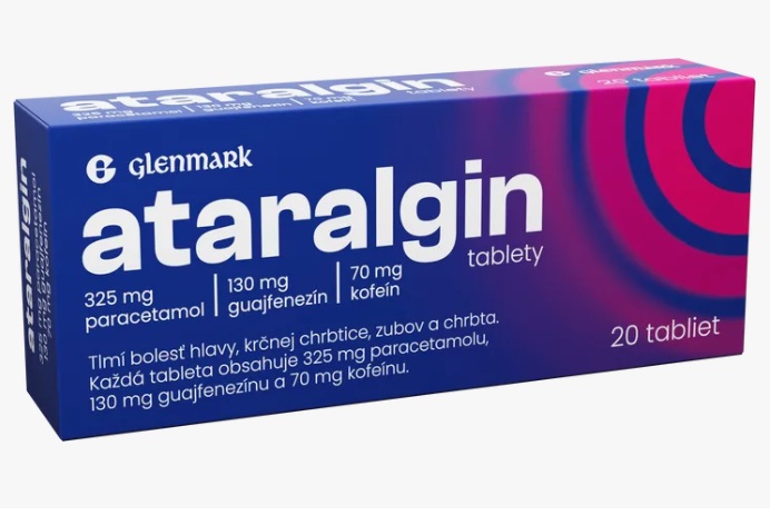 ATARALGIN proti bolesti hlavy, zubov a chrbta 20 tabliet