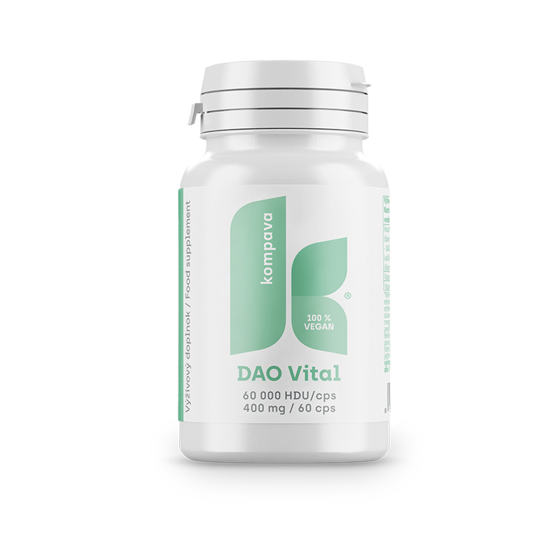 KOMPAVA DAO Vital 400 mg 60 kapsúl