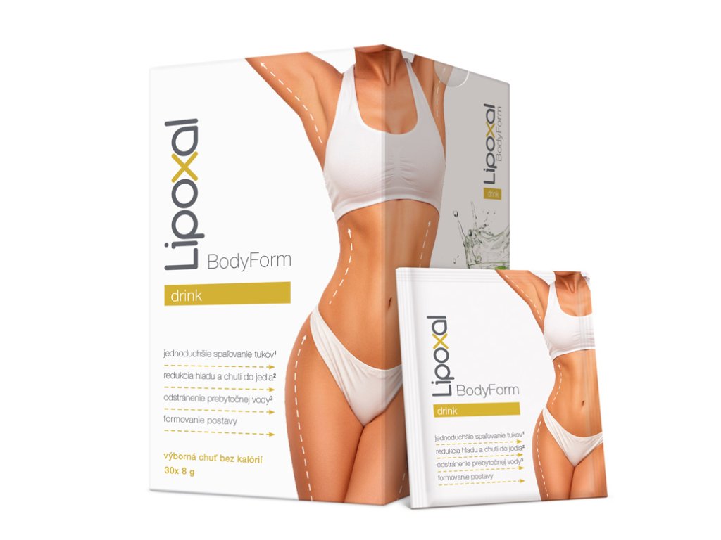 LIPOXAL BodyForm drink 8 g x 30 vreciek