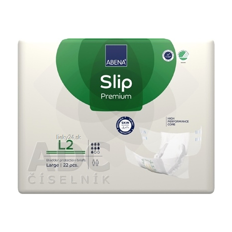 ABENA Slip Premium L2, inkontinenčné nohavičky (veľ. L), 22 ks