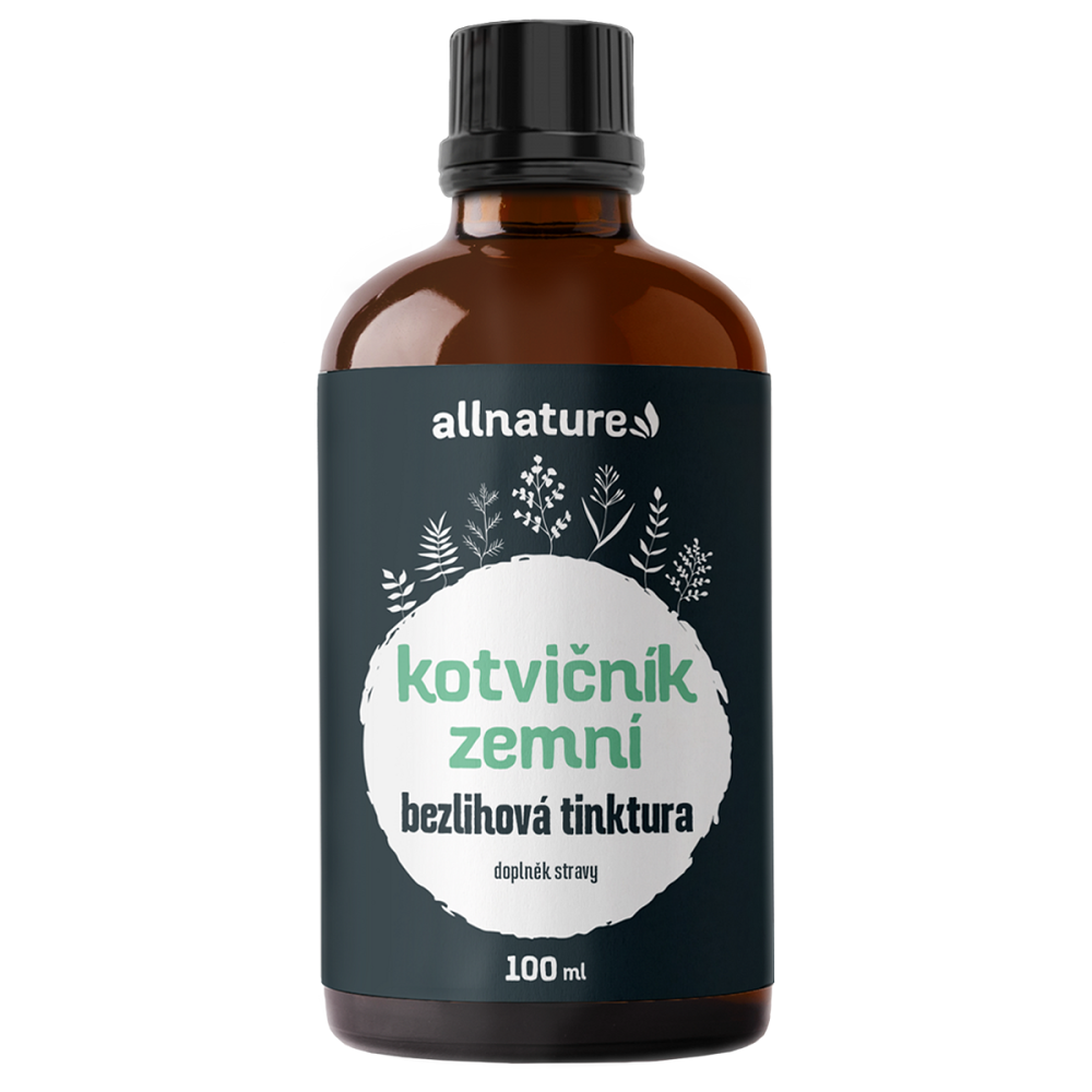ALLNATURE Kotvičník bezliehová tinktúra 100 ml