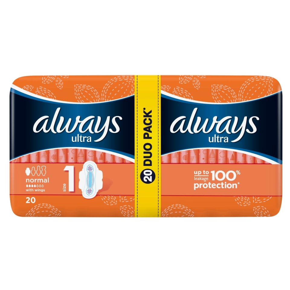 ALWAYS Ultra Normal Plus 2 x 10 ks