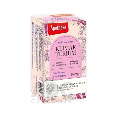 APOTHEKE FARMA KLIMAKTÉRIUM bylinná zmes v nálevových vreckách 20 x 2 g