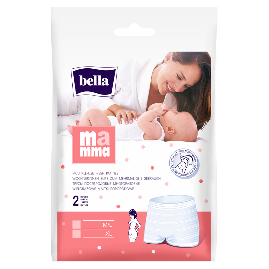 MAMMA Sieťové nohavičky M-L 2 ks