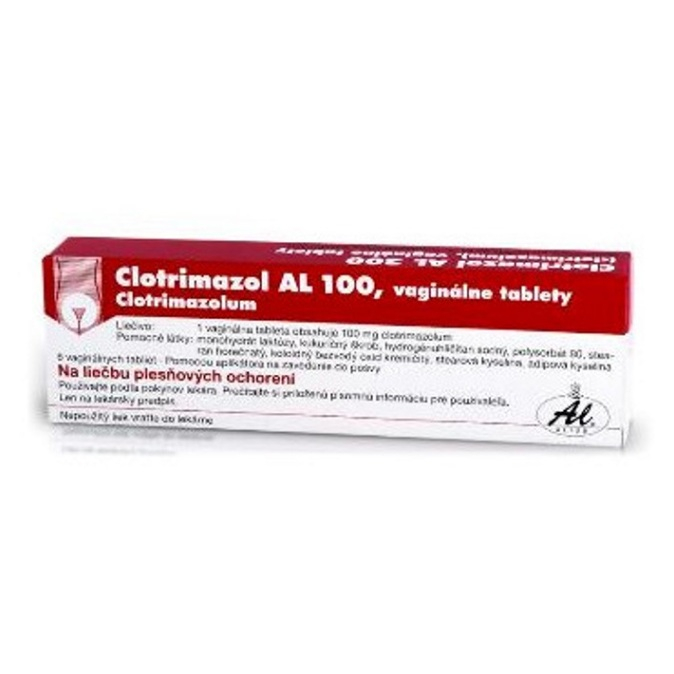 CLOTRIMAZOL AL 200 mg vaginálne tablety 3 ks