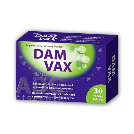 DAMVAX Rozpustné v ústach 30 tabliet