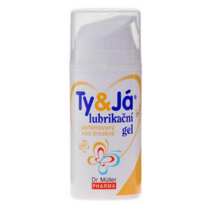 DR. MÜLLER Ty & Ja Lubrikačný parfumovaný gél vôňou broskyne 100 ml