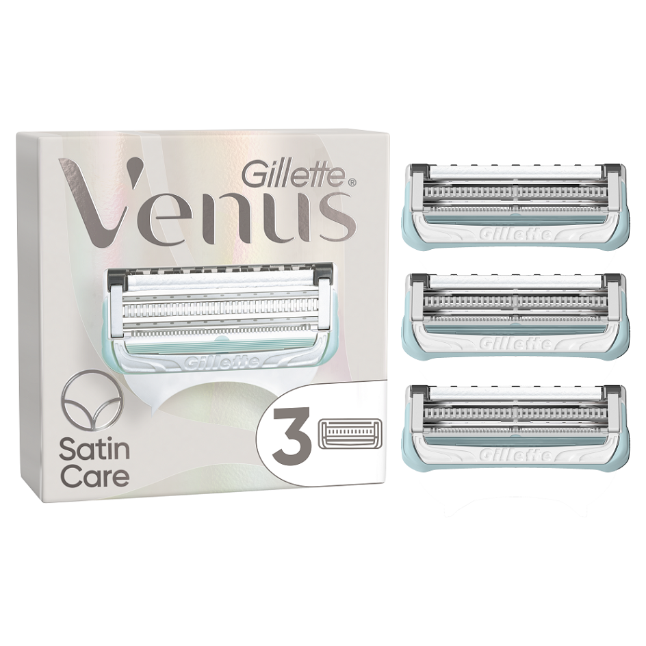 GILLETTE Venus Satin Care Bikini Náhradná hlavica 3 ks