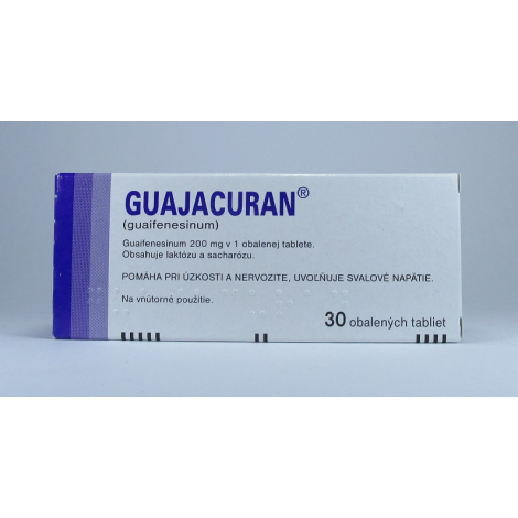 GUAJACURAN 200 mg 30 tabliet