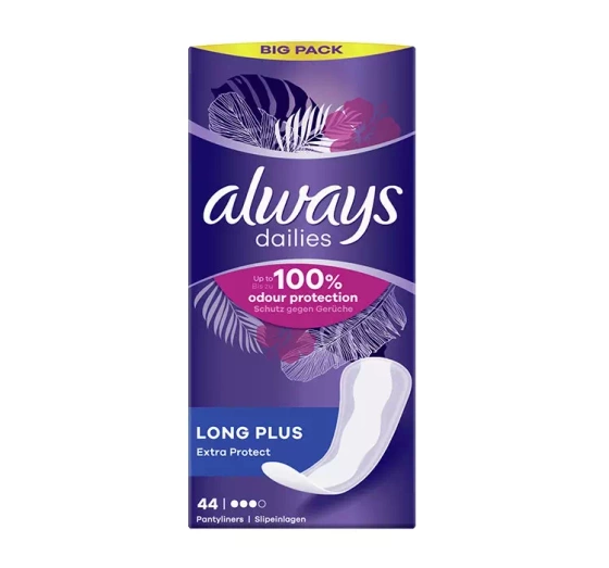 ALWAYS Dailies Long Plus Extra ochrana intímky 44 ks
