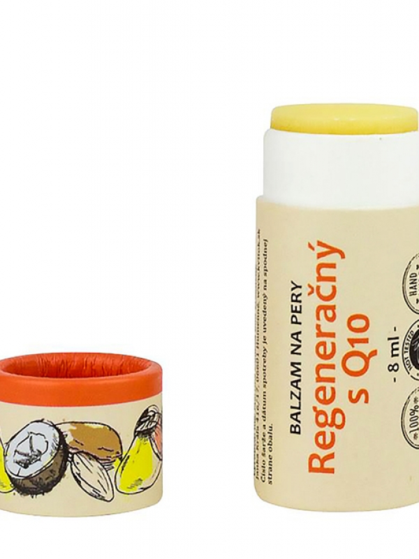 Balzam na pery – Regeneračný s Q10 KVITOK 8 ml