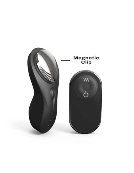 Dorcel Discreet Vibe + - akumulátorový, rádiový klitoris vibrátor (čierny)