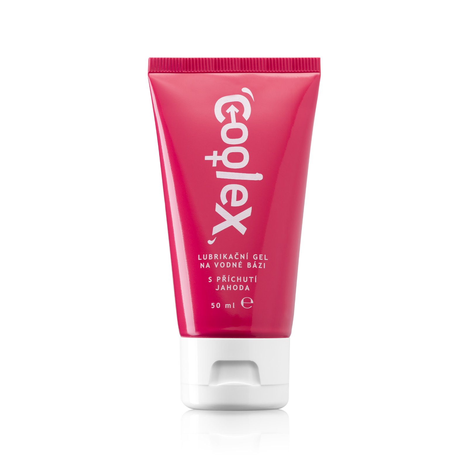 Coolex lubrikační gel na vodné bázi jahoda 50 ml