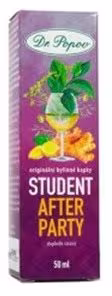 Dr.Popov STUDENT After party, bylinné kvapky 50 ml