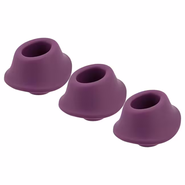 Womanizer Classic M - náhradné sacie nadstavce - fialová - sada 3 ks