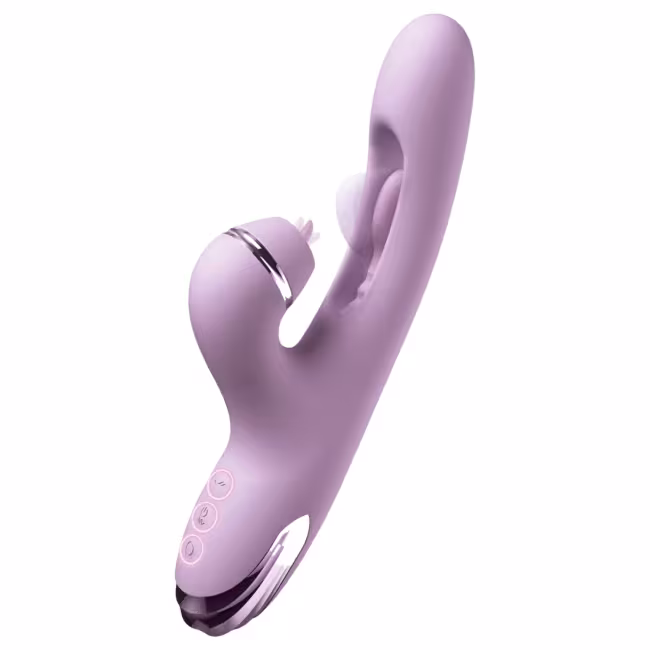 Fantasy For Her G-Touch Pulse Pro - vibrátor s ramienkom na klitoris (fialový)