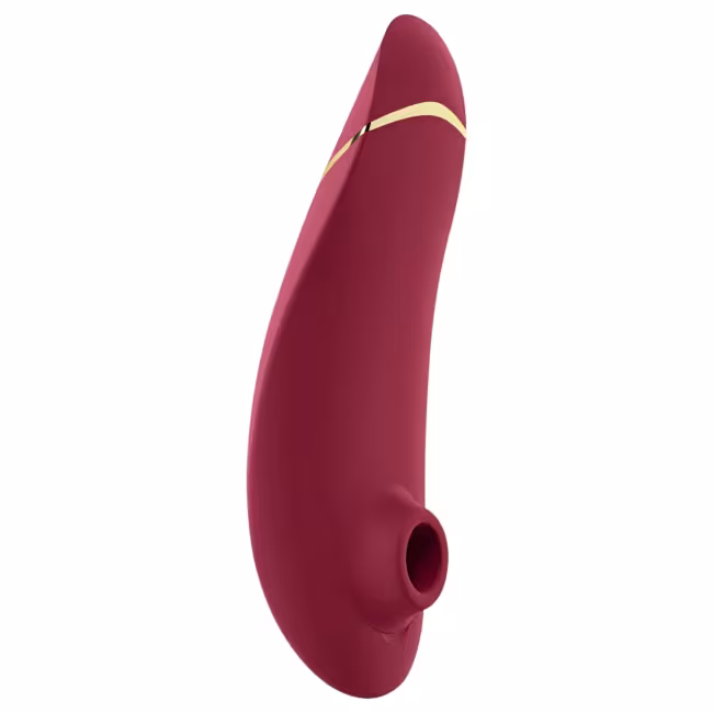 Womanizer Premium 2 - stimulátor klitorisu na vlny vzduchu - červený