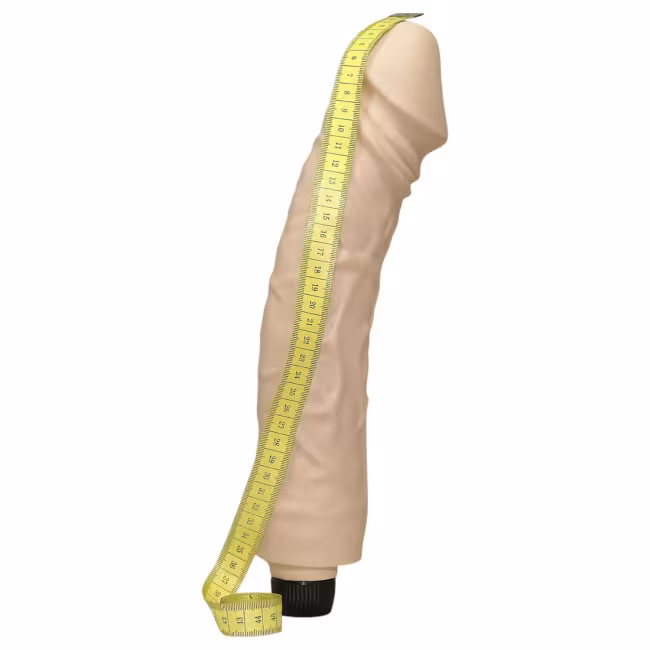 You2Toys - realistický vibrátor pre ženy - extra veľký - telová farba