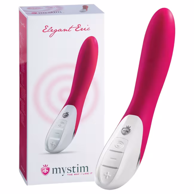 mystim - vibrátor s dvoma motormi - ružový