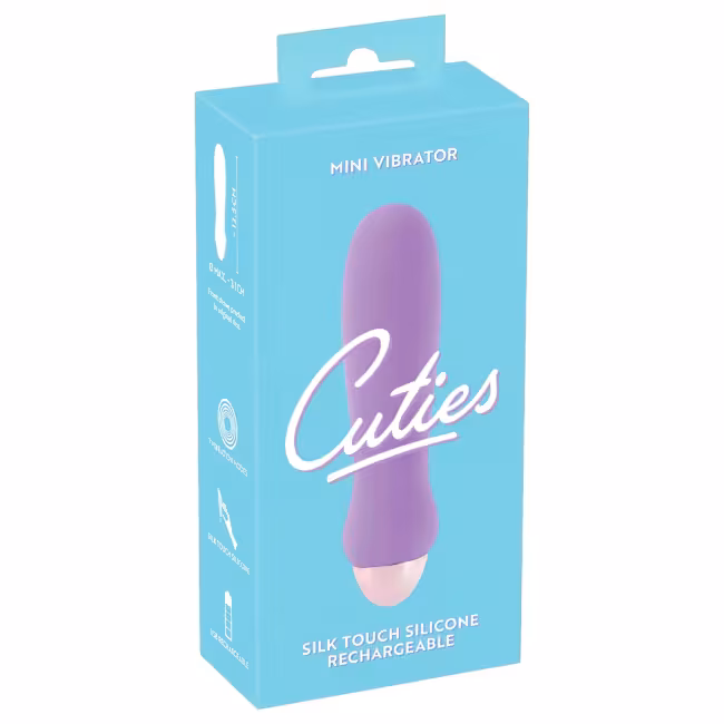 You2Toys - Cuties Mini Purple - akumulátorový, silikónový tyčový vibrátor (fialový)