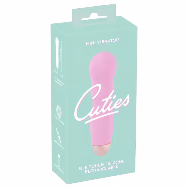 You2Toys - Cuties Mini Rose - akumulátorový, vlnitý vibrátor (ružový)