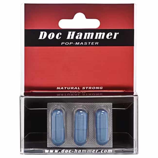 Doc Hammer - výživový doplnok kapsuly - unisex - 3 ks