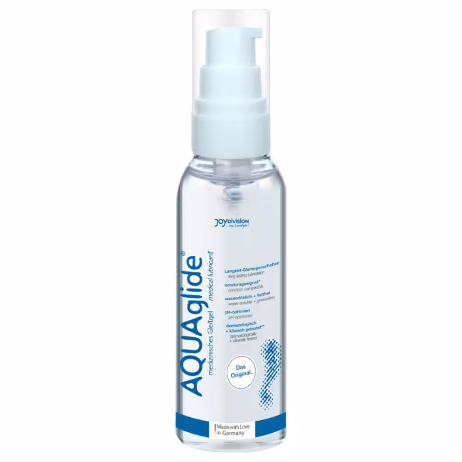 AQUAglide - lubrikačný gél na vodnej báze s pumpičkou - 75 ml