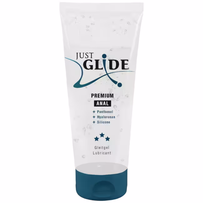 Just Glide - anál lubrikant - prémiový, vyživujúci - 200ml